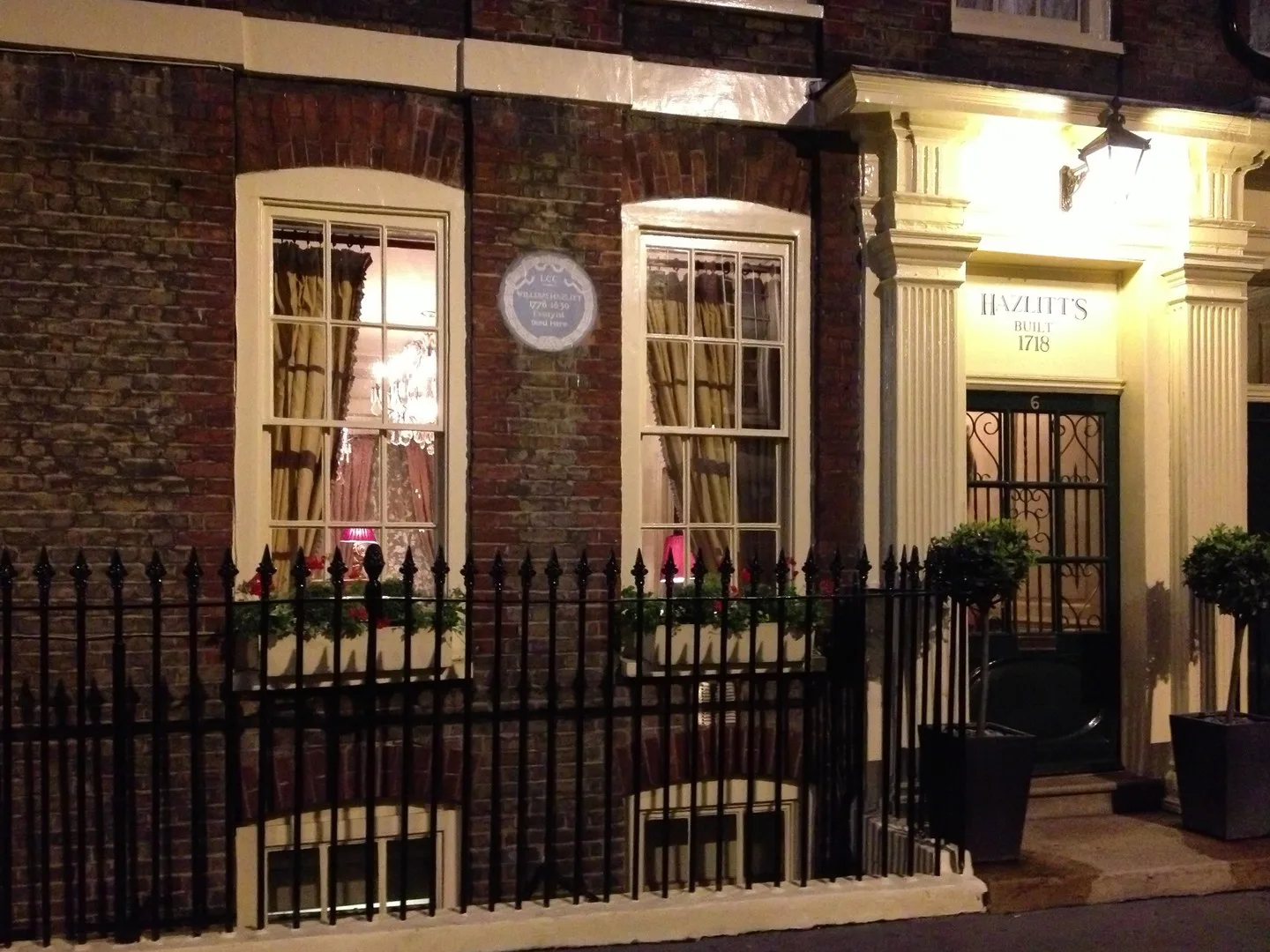 Hazlitt’s Hotel